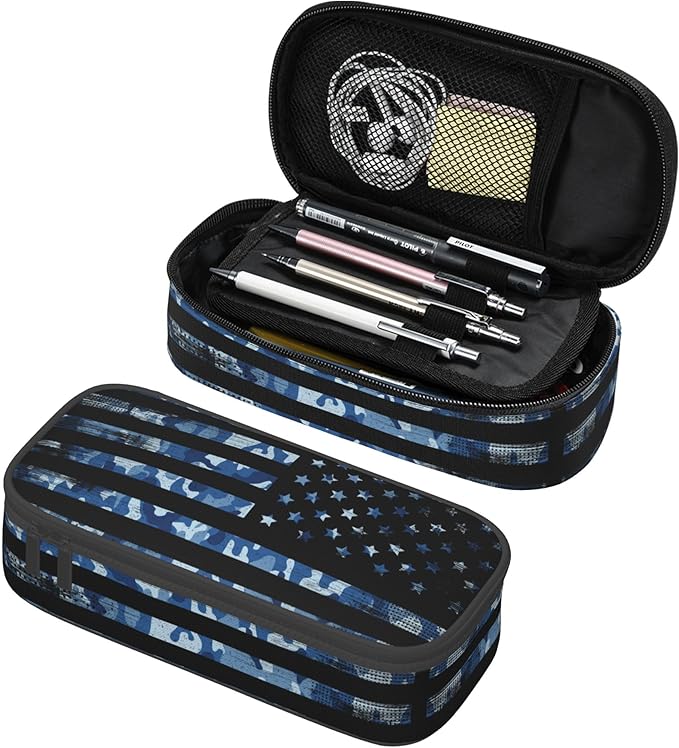 YIJIUWKIS American Flag Style Pencil Case by YIJIUWKIS