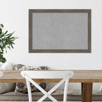 Amanti Art Grey Framed Magnetic Board 18x26 Medium Vision Board - Image 5