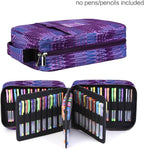 qianshan Pencil Case Holder Slot - Holds 202 Colored Pencils or 136 Gel Pens - Image 2