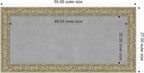 Amanti Art Silver Framed Magnetic Board 27x55 Oversize Vision Board - Image 2