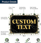 Custom Sign, Custom Street Sign, 11 Font Colors, 13 Font Styles, 4 Hole Options - Image 6