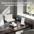 NIIMBOT B1 Label Maker with Tapes, 2 Inch Portable Thermal Label Printer - Image 3