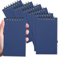 Tenceur 6 Pcs Pocket Notebook Bulk Small 3x5 Inch Spiral Notepads Mini Top by Tenceur
