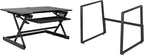 Rocelco 40" Large Height Adjustable Standing Desk BUNDLE by Rocelco