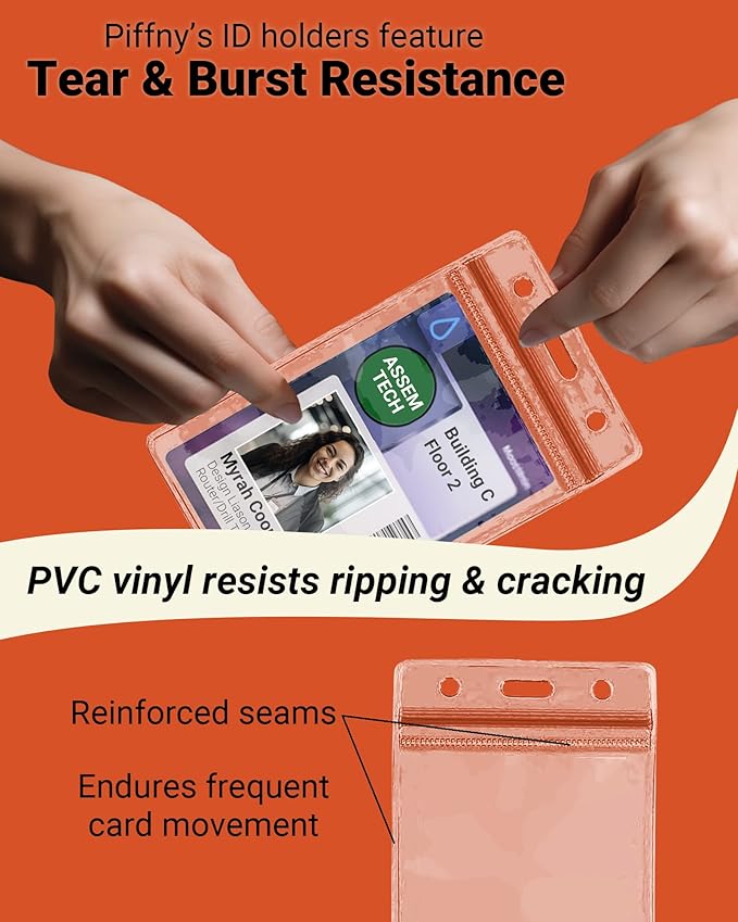Clear ID Holder for Lanyard - Image 4