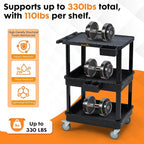 ELAFROS 3-Tier Utility Cart - Image 6