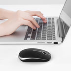 VssoPlor Wireless Mouse, 2.4G Slim Portable Computer Laptop Mouse - Image 4