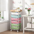 Rolling Storage Utility Cart - Image 2