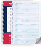 2Pcs, Money Rent Receipt Book, 7.9x11.22 Inches, Receipt Book by Yeplan