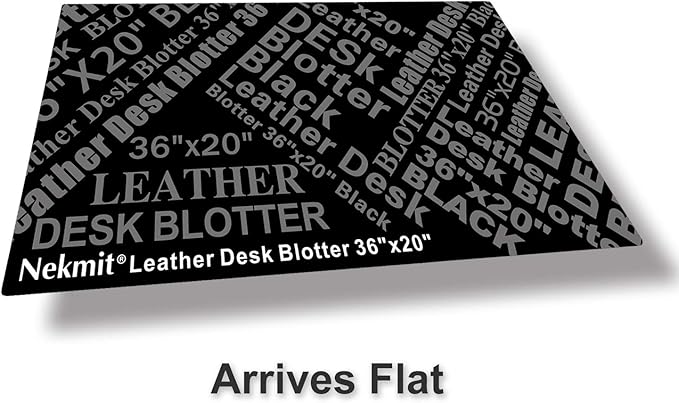 Nekmit Leather Desk Blotter Pad 36 x 20 Inches, Waterproof - Image 8