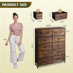 WLIVE Tall Dresser for Bedroom - Image 3