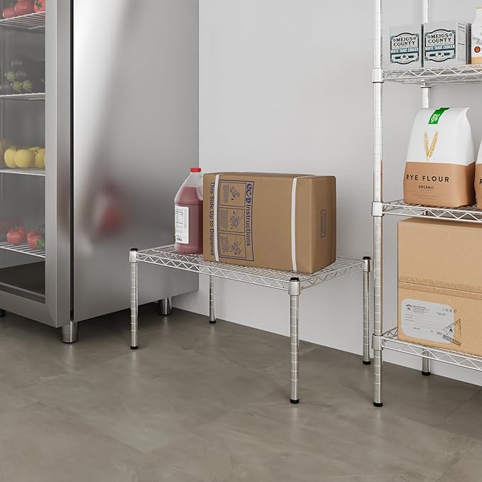 Regal Altair 18" Deep x 30" Wide x 14" Height Wire Shelving Kit | 1-Tier | NSF - Image 6