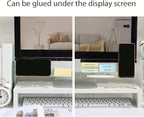 Monitor Sticky Note Holder, Acrylic Screen Message Reminder, Computer Memo - Image 4