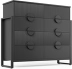 LGHM Fluted Dresser for Bedroom by WelcometoLGHMHome