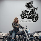 Custom Motorcycle Metal Sign Personalized Biker Name Sign Motorcycle Wall Art - Image 2
