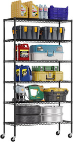fdw | 6-tier wire shelf with wheels |, main product view