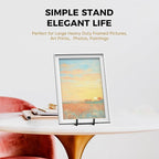 TR-LIFE 16 Inch Black Metal Plate Stand - Image 5