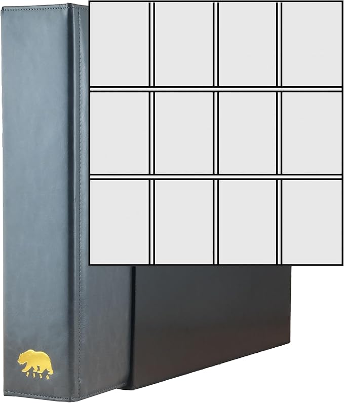 Ursae Minoris Estate Library Deluxe 4 Q-Ring Large Format Binder by Ursae+Minoris