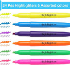 Dacono Highlighters Assorted Colors, Highlighters - Image 2