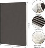 8 Pack Soft Cover Journal Bulk, Feela Notebooks College Ruled - Image 2