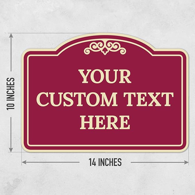 Custom Decorative Sign, Personalized Metal Sign - Image 3