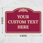 Custom Decorative Sign, Personalized Metal Sign - Image 3