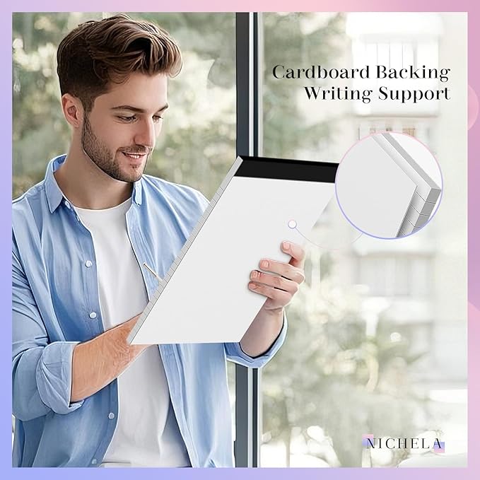12 Pack Legal Pads 8.5 x 11 Wide Ruled Note Pads 8.5 x 11 Inch Notepads Micro - Image 4