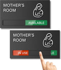 Mother's Room Sign, Lactation Room Available In Use Door Sign, Breastfeeding in by EliteSign