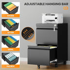 AFAIF 2 Drawer File Cabinet - Image 5