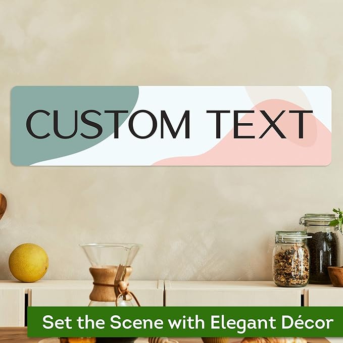 Custom Sign, Custom Street Sign, 11 Font Colors, 13 Font Styles, 4 Hole Options - Image 4