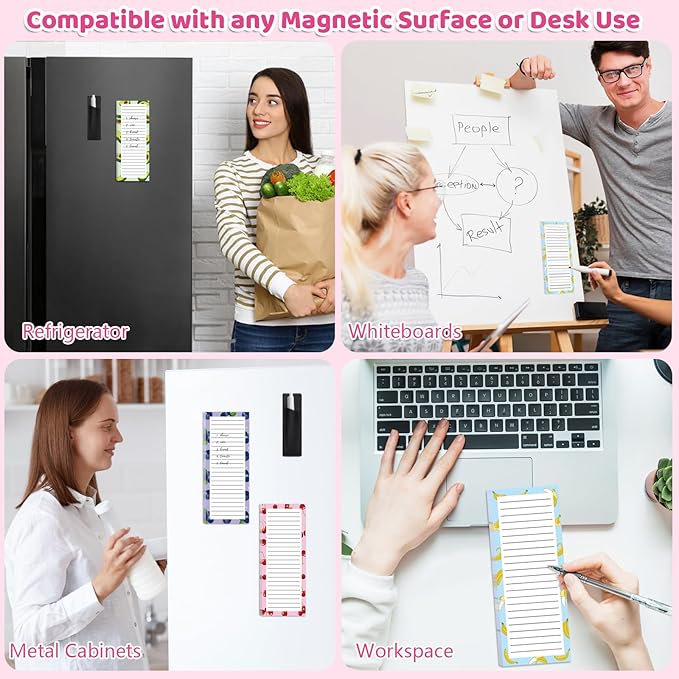 Thboxes 4 Pack Magnetic Note Pad - Image 6
