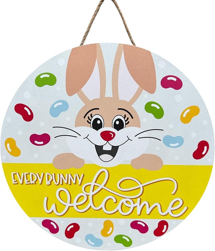 Wood front door sign Wood sign Home decor Welcome sign Sign by Unknown