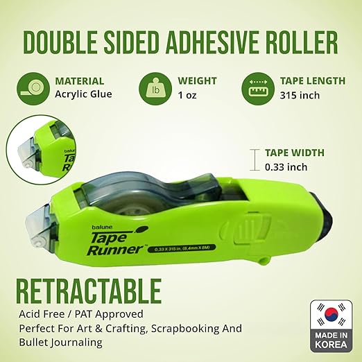 TAPE RUNNER - Double Sided Adhesive - Acid Free - Image 2