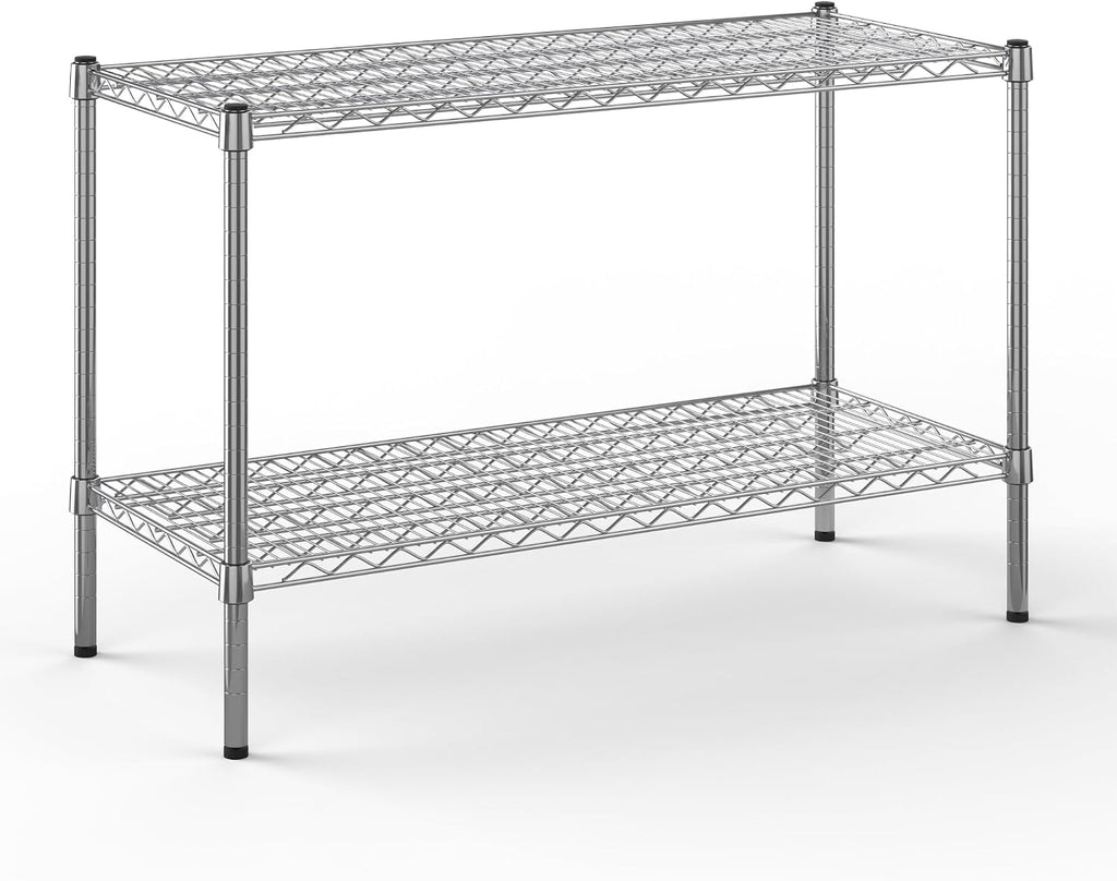 Regal Altair 18" Deep x 42" Wide x 27" Height Wire Shelving Kit | 2-Tier | NSF