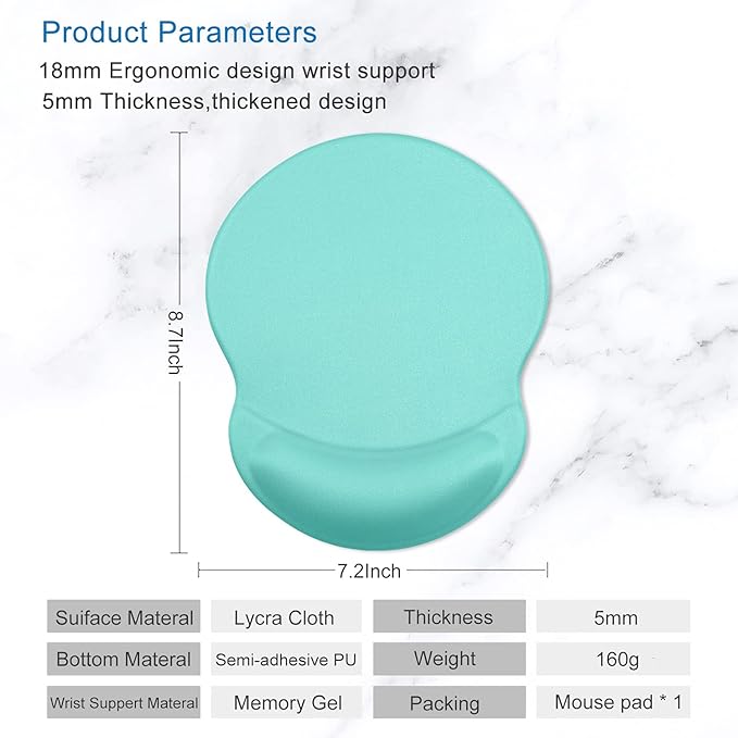 ITNRSIIET Ergonomic Mouse Pad - Image 5