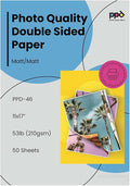 PPD Double Sided Photo Paper, Matte Brochure Paper 11 x 17 by PhotoPaperDirect