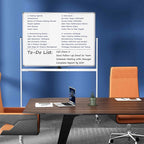 Neatsure Large Rolling Whiteboard on Wheels - Image 8