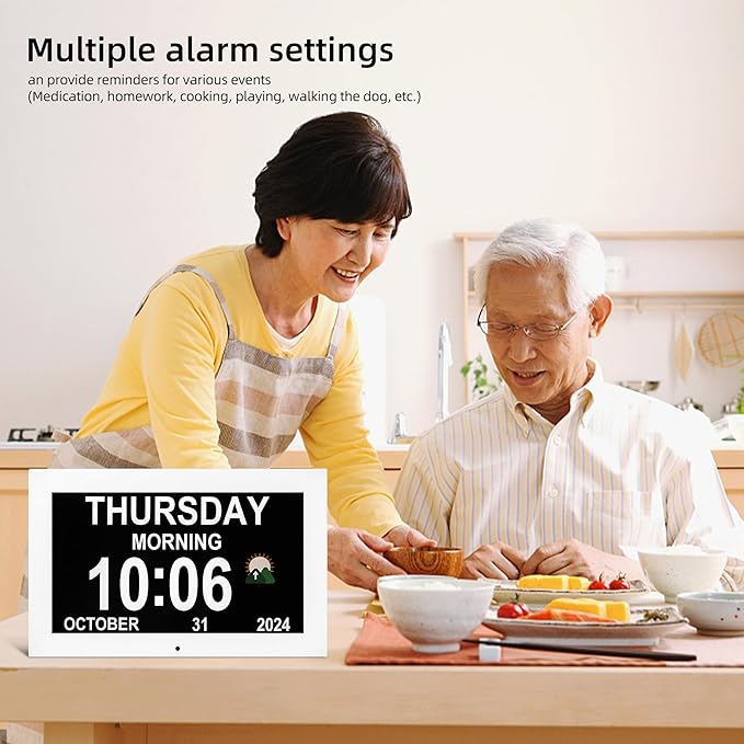 Memwake Digital Alarm Clock, Clock - Image 6