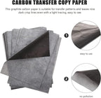 Beatifufu A4 Carbon Transfer Paper 100 Sheets One-Side Graphite Copying Tracing - Image 7