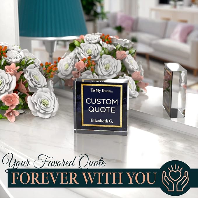 Custom Acrylic Sign Personalized, Custom Desk Name Plate, 18 Styles, - Image 6