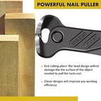 Alimtee 4Pcs Upholstery Staple Remover Tools Set Including End Cutting Pliers - Image 3