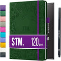 Bullet Dotted Journal Dot Grid Notebook | A5 Daily Journaling Notebooks by ScribblesThatMatter