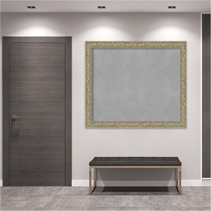 Amanti Art Silver Framed Magnetic Board 47x55 Oversize Vision Board - Image 6
