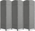 Cocosica Folding Room Divider, Weave Fiber Privacy Screen, Extra Wide Room