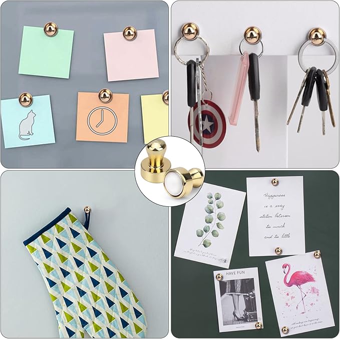LOVIMAG Fridge Magnets 50Pcs Refrigerator Whiteboard Small Strong Magnet - Image 7