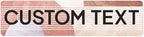 Custom Sign, Custom Street Sign, 11 Font Colors, 13 Font Styles, 4 Hole Options by MySignCenter