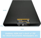 Lineco Folio Storage Box, Clamshell Design - Image 2