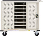 Global Industrial Mobile Storage & Charging Cart, 24 Laptop & Chromebook Device - Image 2