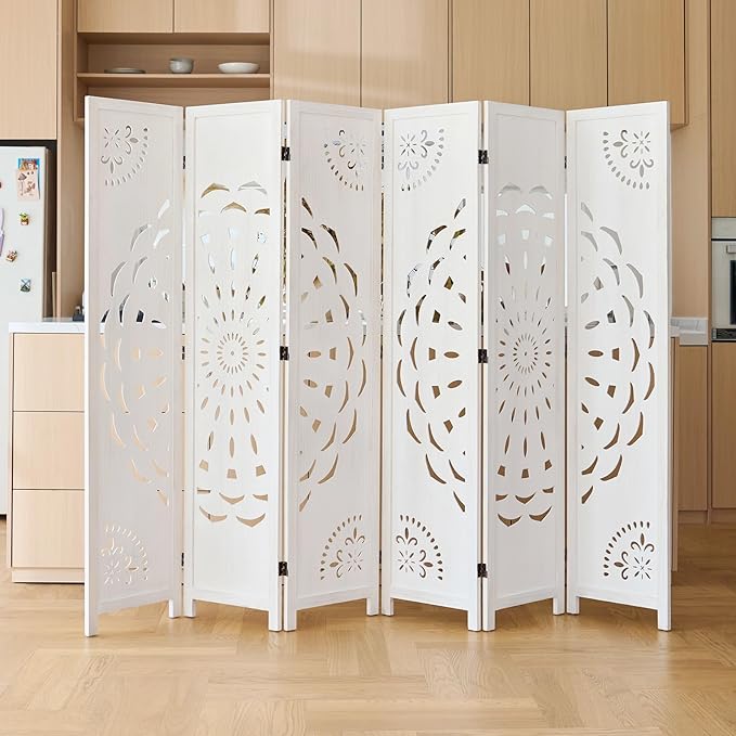 66.9Inch Wooden Room Partition - Image 7