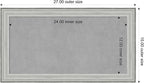 Amanti Art Silver Framed Magnetic Board 15x27 Small Vision Board - Image 3